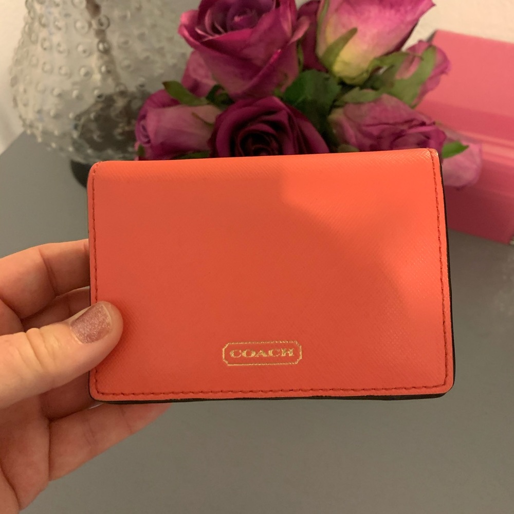 Coach mini-wallet